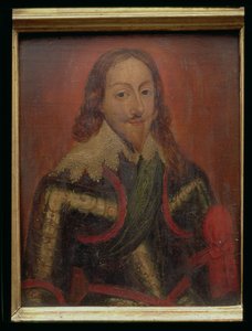 Portret van koning Karel I door English School